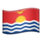 Kiribati emoji on Apple